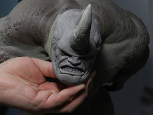 Rhino Sculpture 6