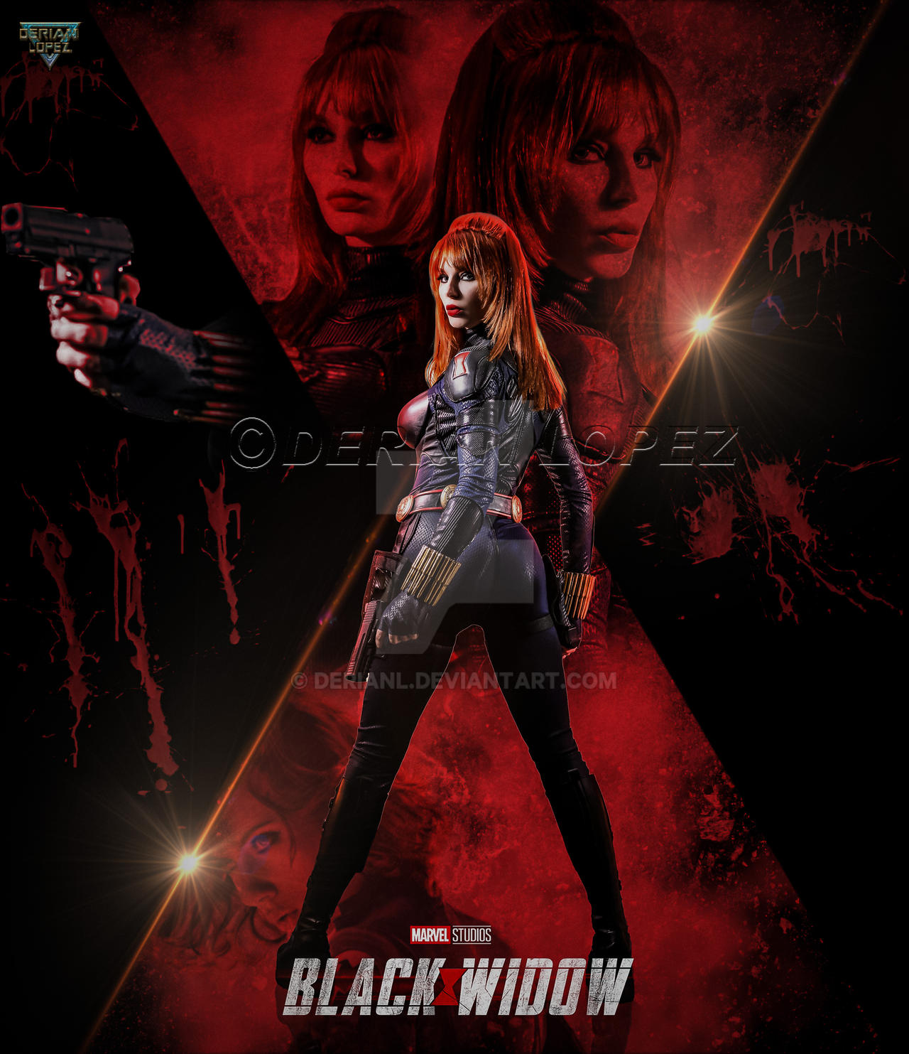 Lacy Lennon Black Widow Poster (1) by derianl on DeviantArt