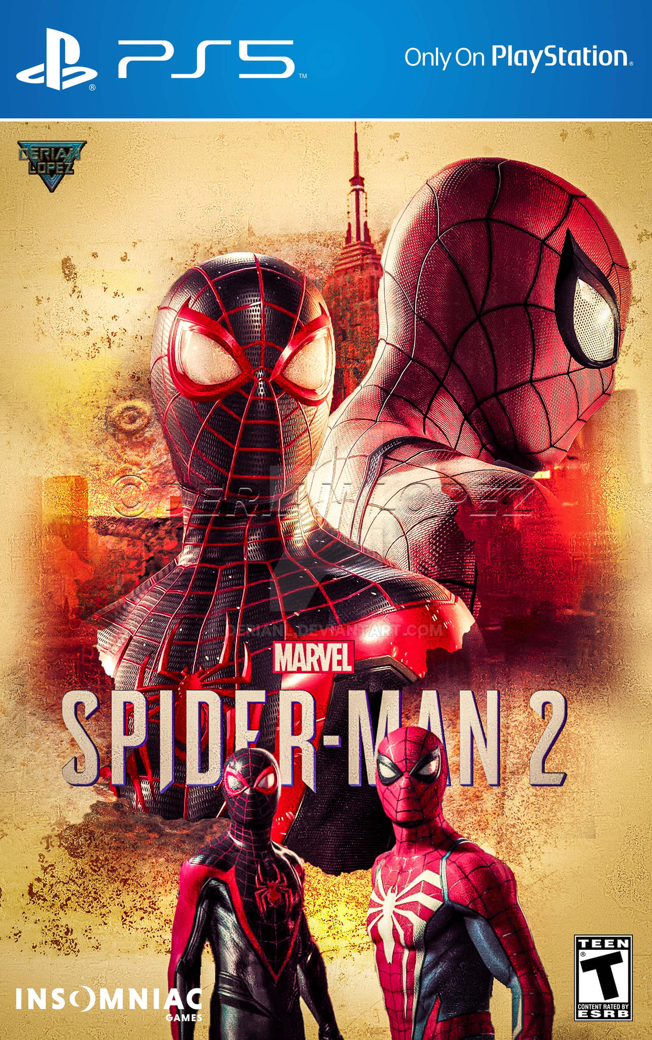 Marvel's Spider-Man 2 PS5 Cover Mock Up by derianl on DeviantArt