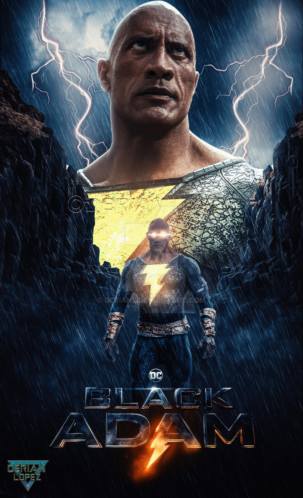 Adam Computer Poster Black Adam Poster by derianl on DeviantArt