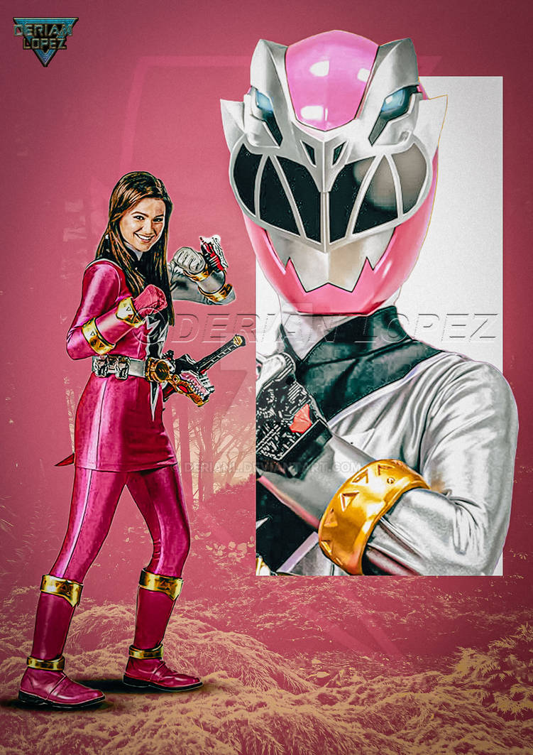 The Pink Dino Fury Ranger by derianl on DeviantArt