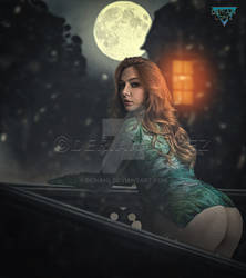 Woman in Moonlight