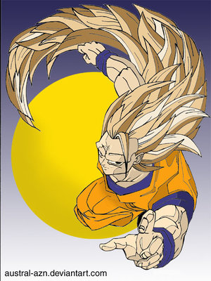 Goku Super Sayajin 3 by karol101 on DeviantArt