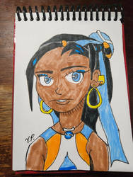 Nessa - marker portrait