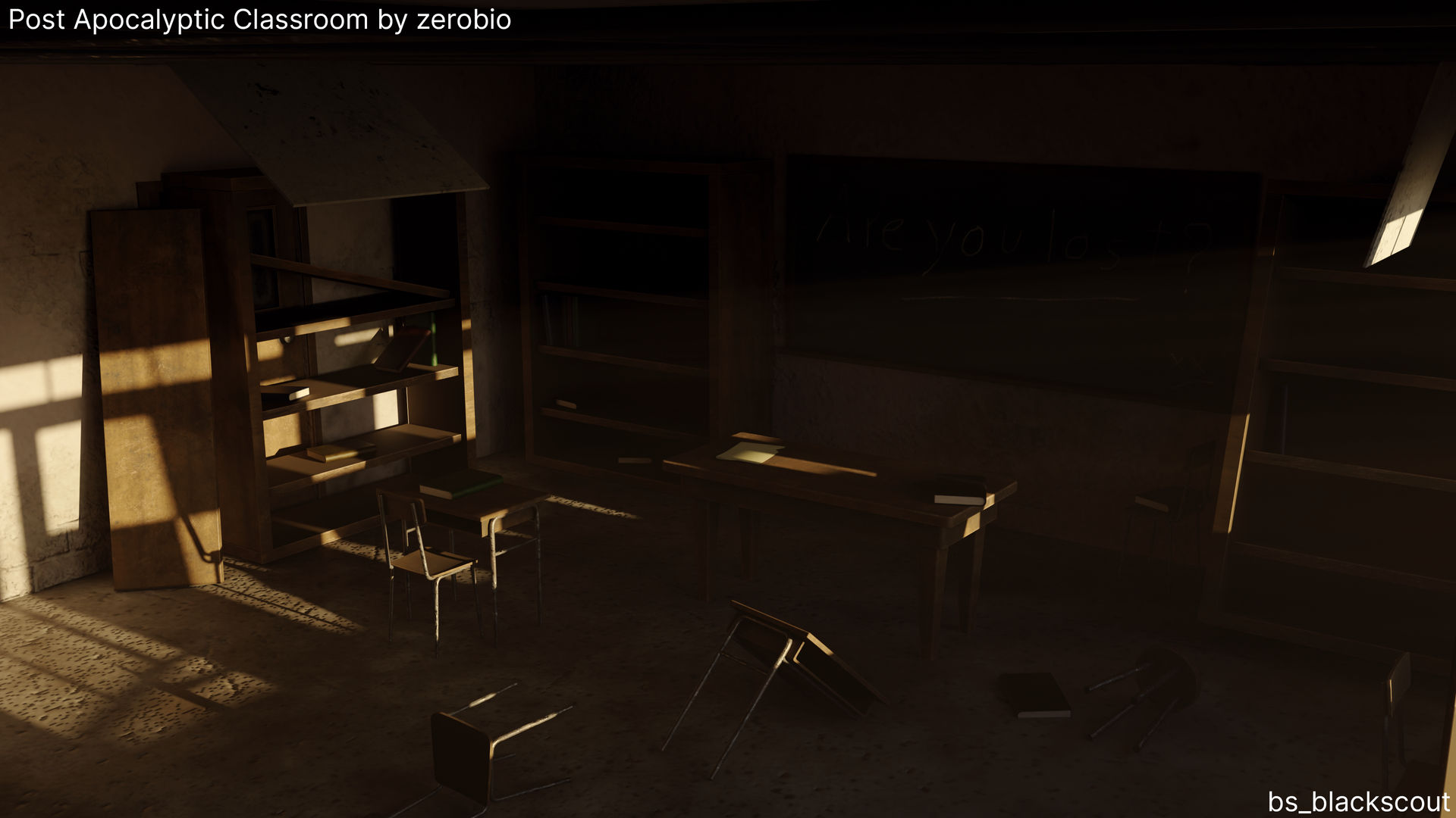 Post Apocalyptic Classroom by BS-BlackScout-BS on DeviantArt