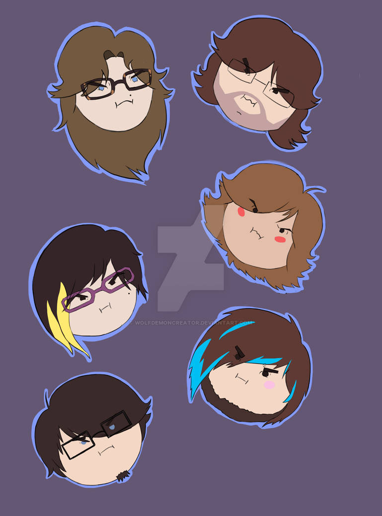 Grump Heads By Wolfdemoncreator On DeviantArt