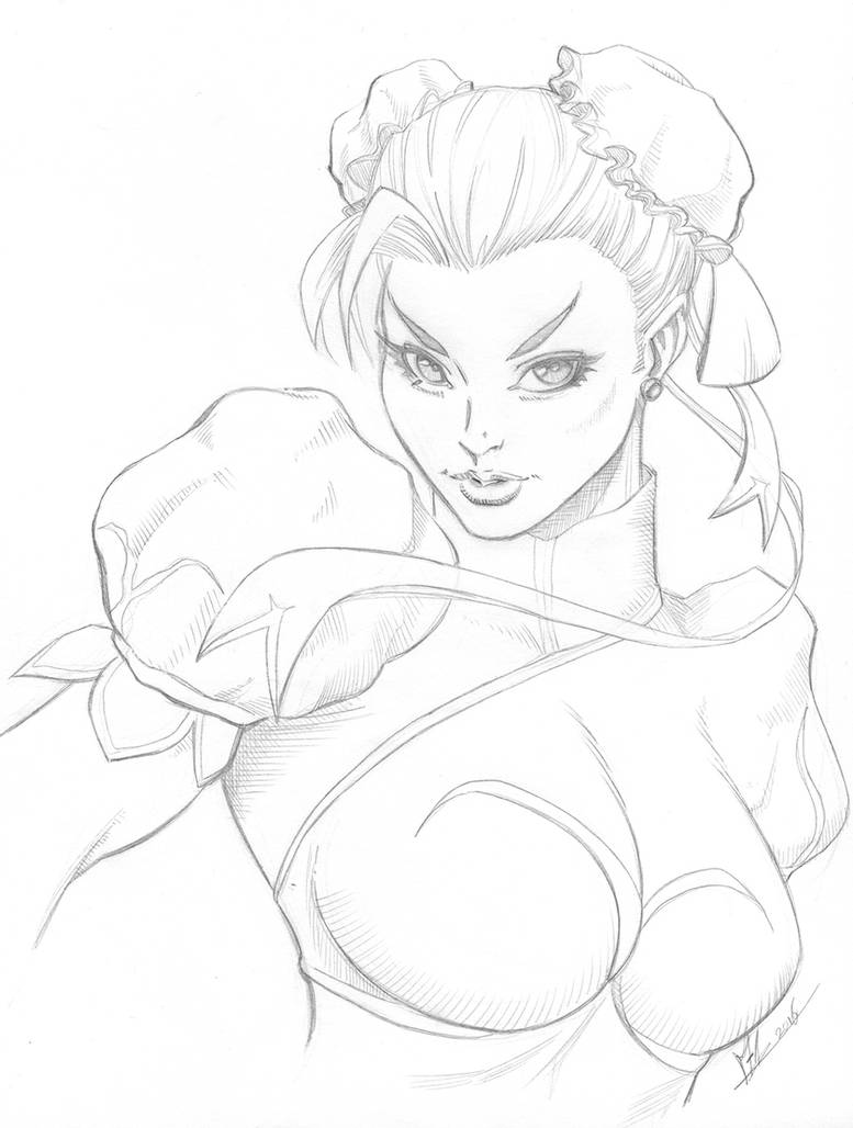 Chun-Li by Marc-F-Huizinga