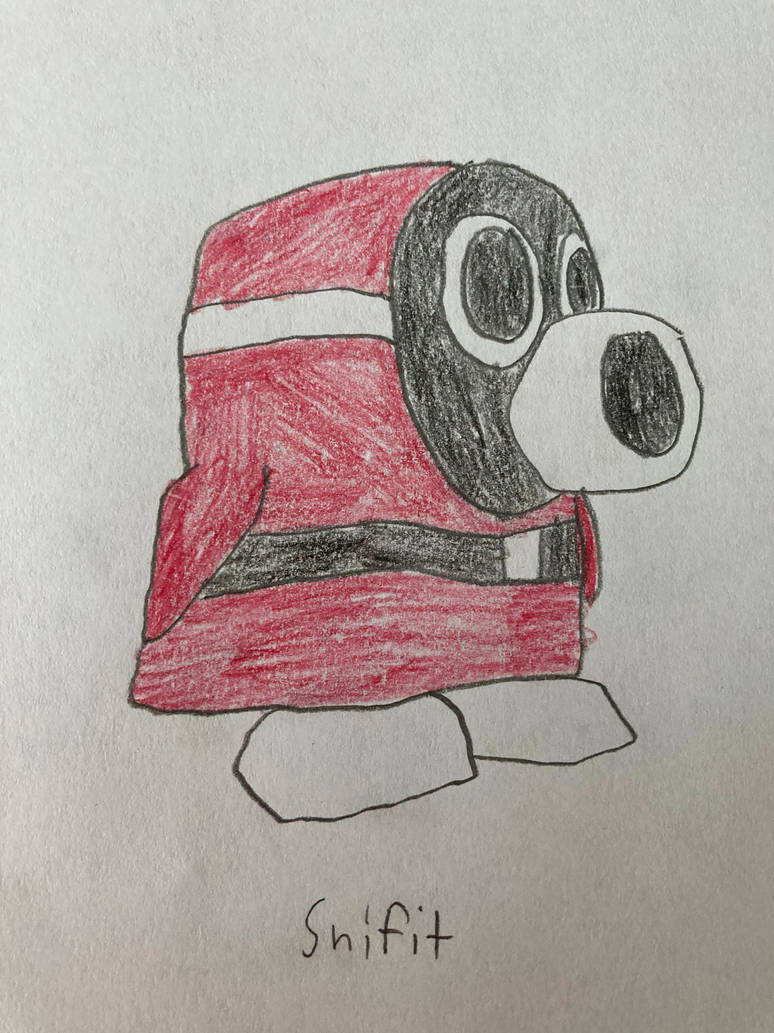 Snifit (Mario Party 3) by Flipsideart3111 on DeviantArt