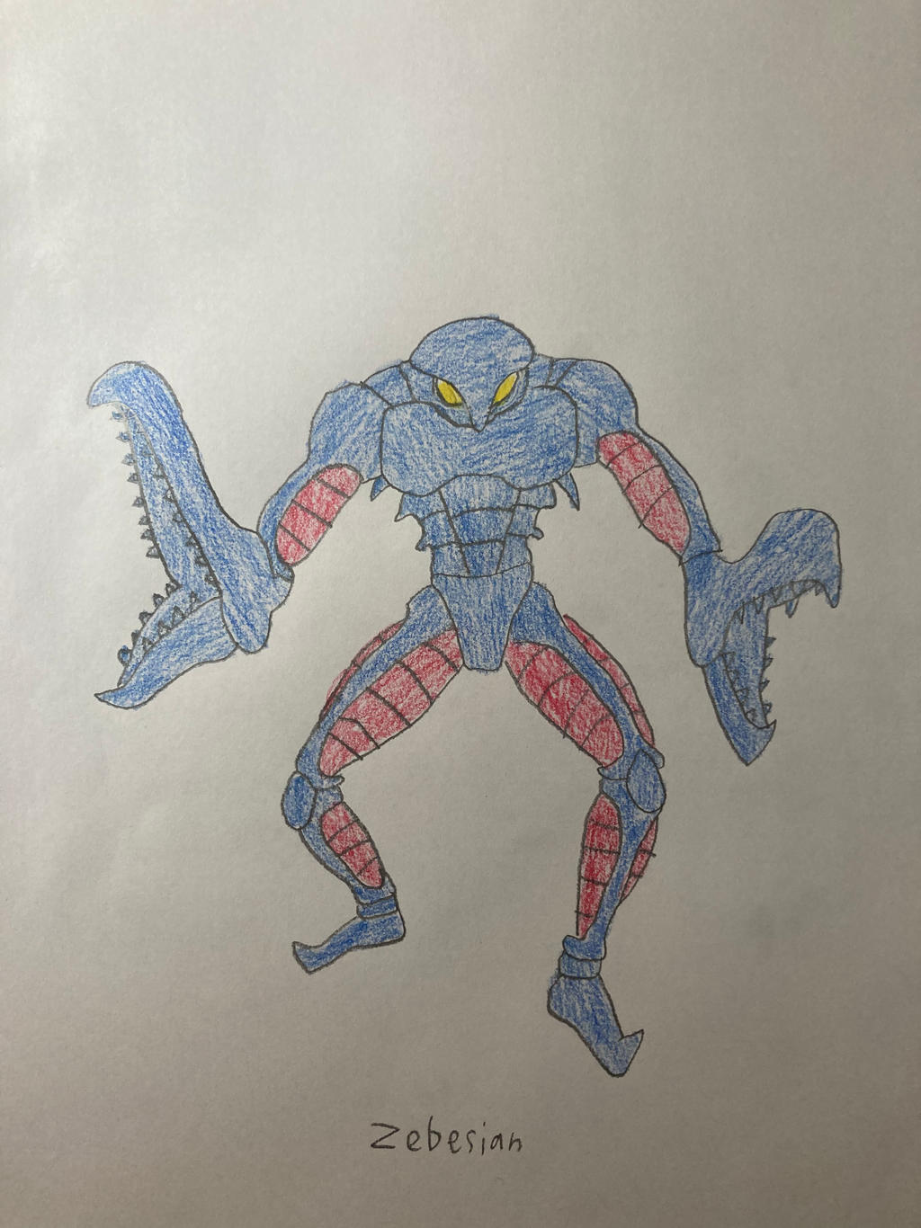 Zebesian Sprites Zebesian (Super Metroid) by Flipsideart3111 on DeviantArt