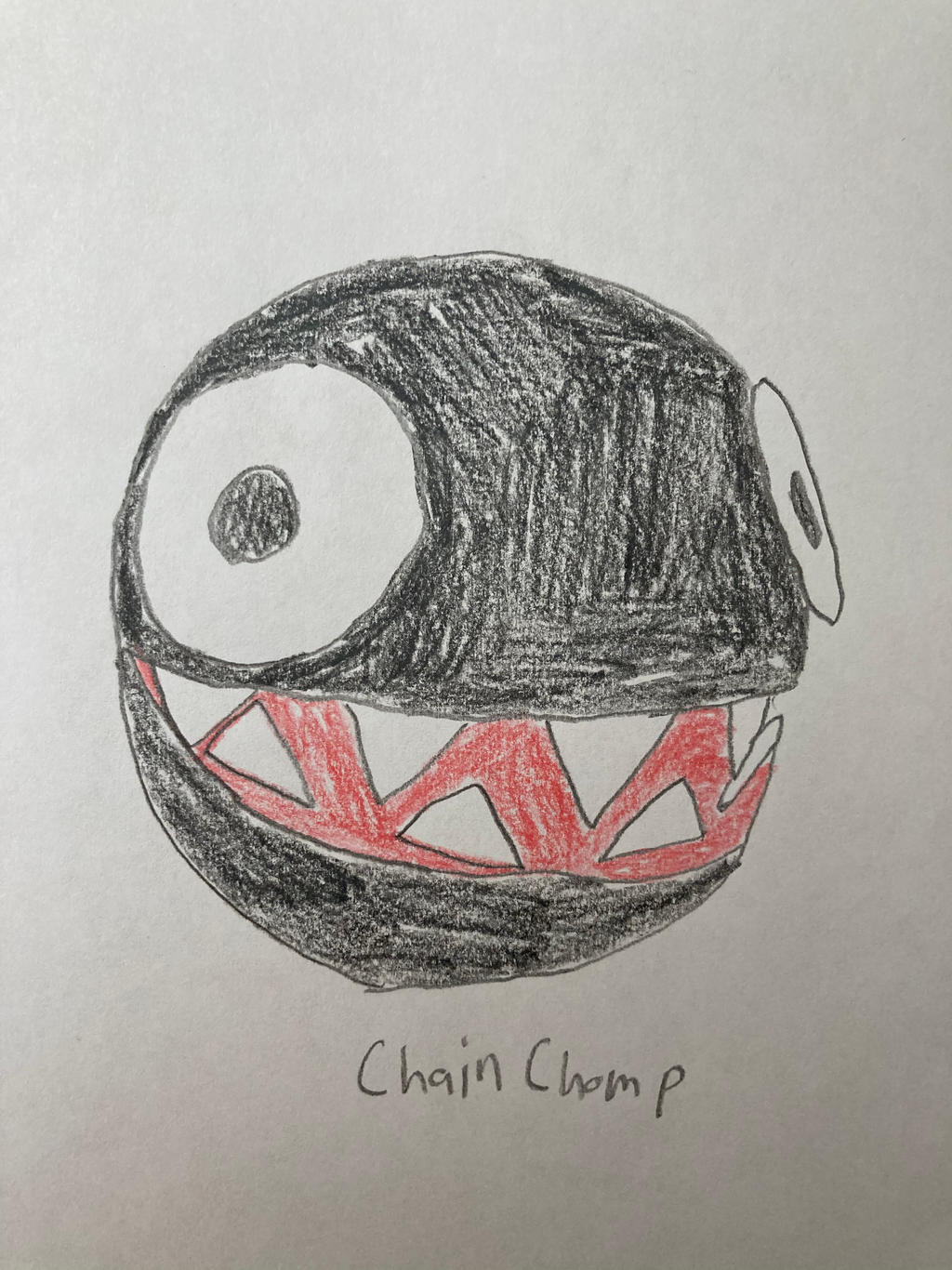 Chain Chomp (Mario 64) by Flipsideart3111 on DeviantArt