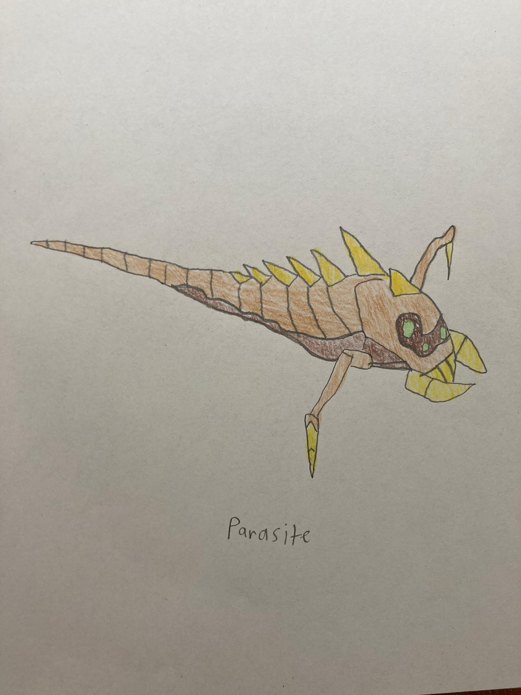 Buff Parasite Parasite by Flipsideart3111 on DeviantArt