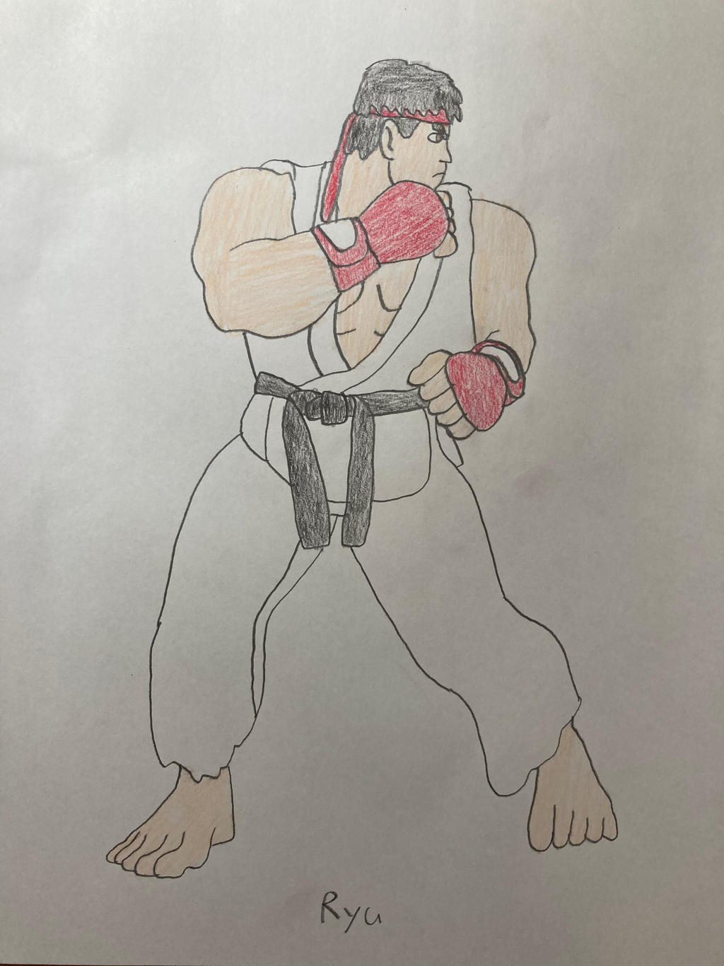 Drawing Practice Ryu Ryu by Flipsideart3111 on DeviantArt