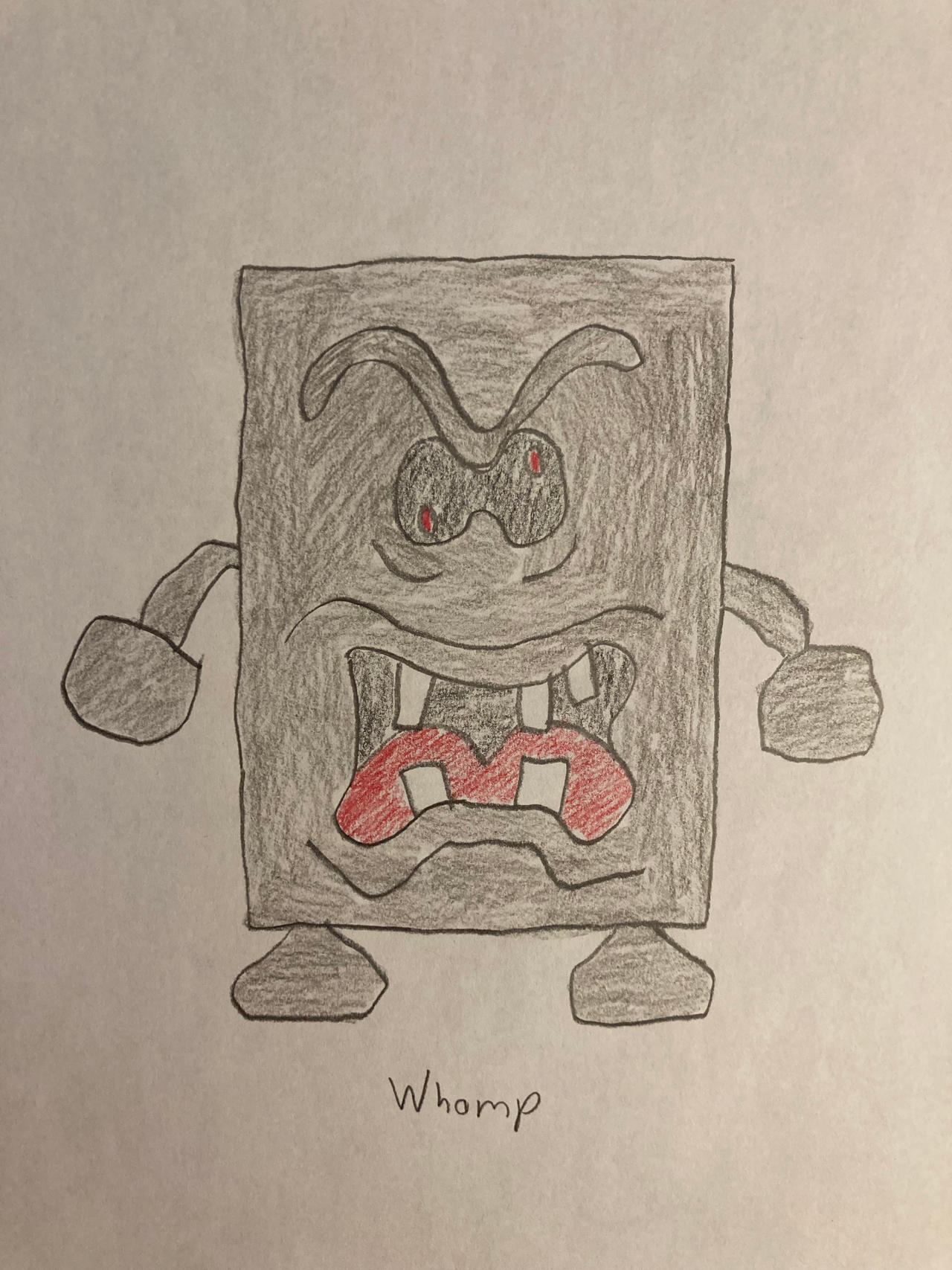 Whomp Texture Whomp (New Super Mario Bros.) by Flipsideart3111 on DeviantArt