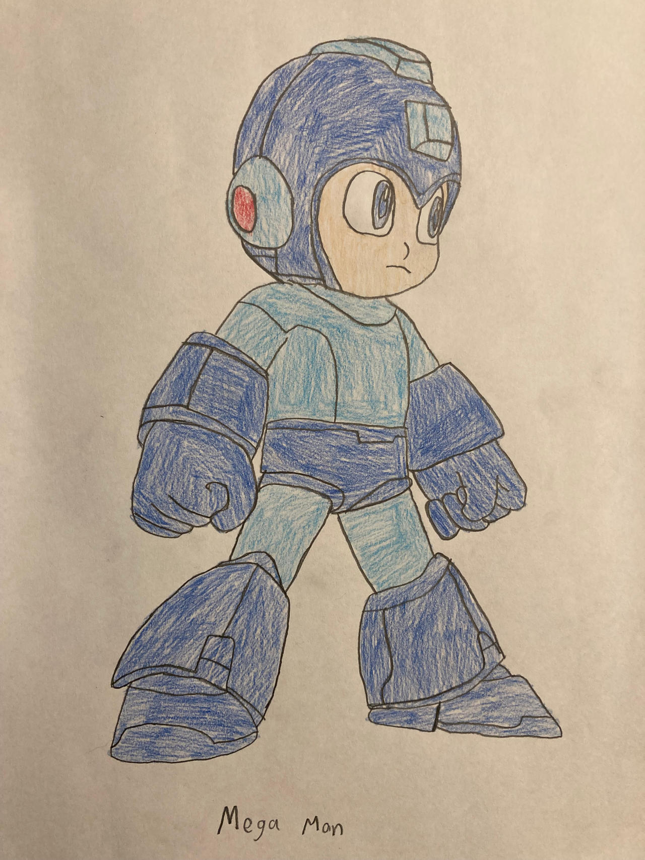 Mega Man by Flipsideart3111 on DeviantArt