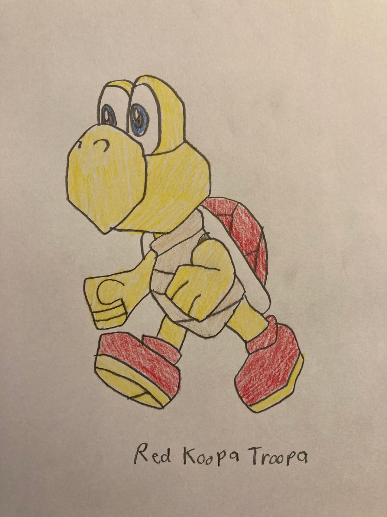 Red Koopa Troopa By Flipsideart3111 On DeviantArt red-koopa-troopa-by-flipsideart3111-on-deviantart