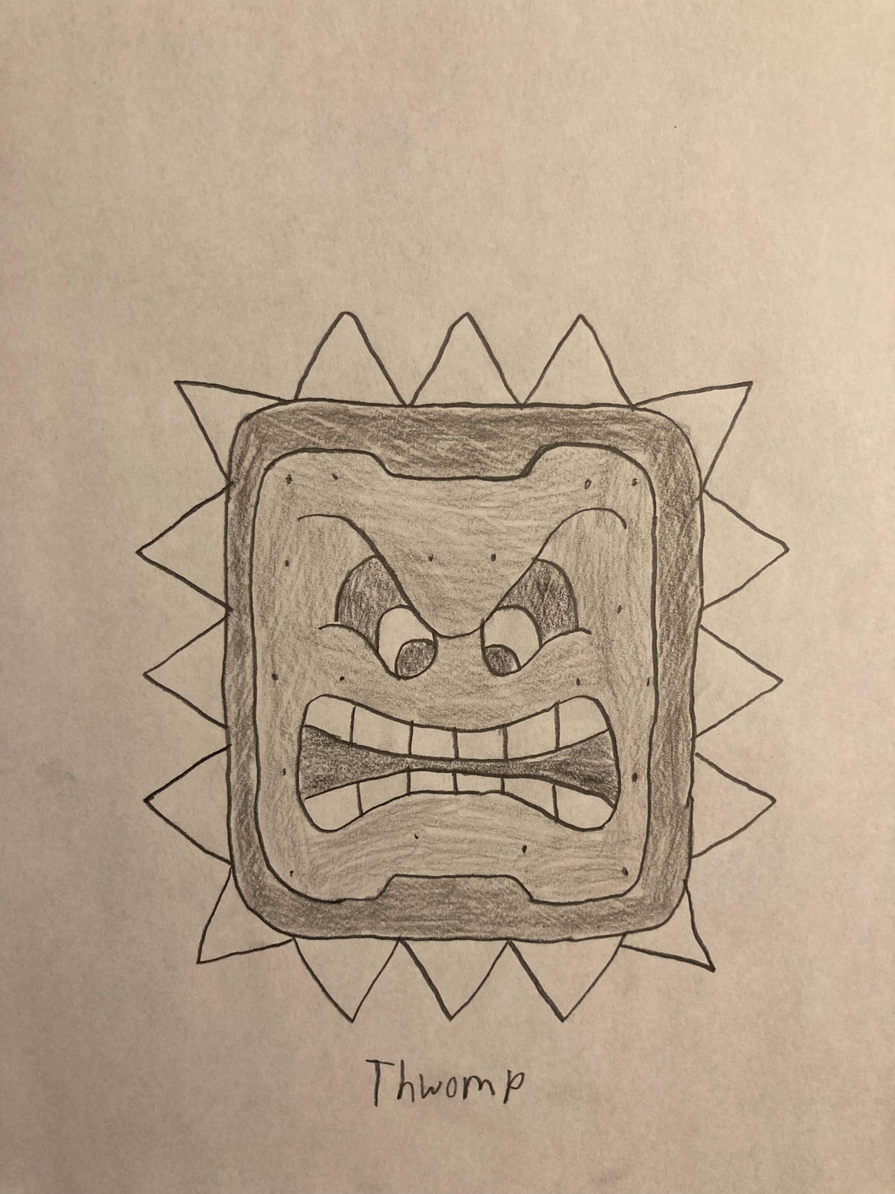 Thwomp Comic Thwomp (PMCS) by Flipsideart3111 on DeviantArt