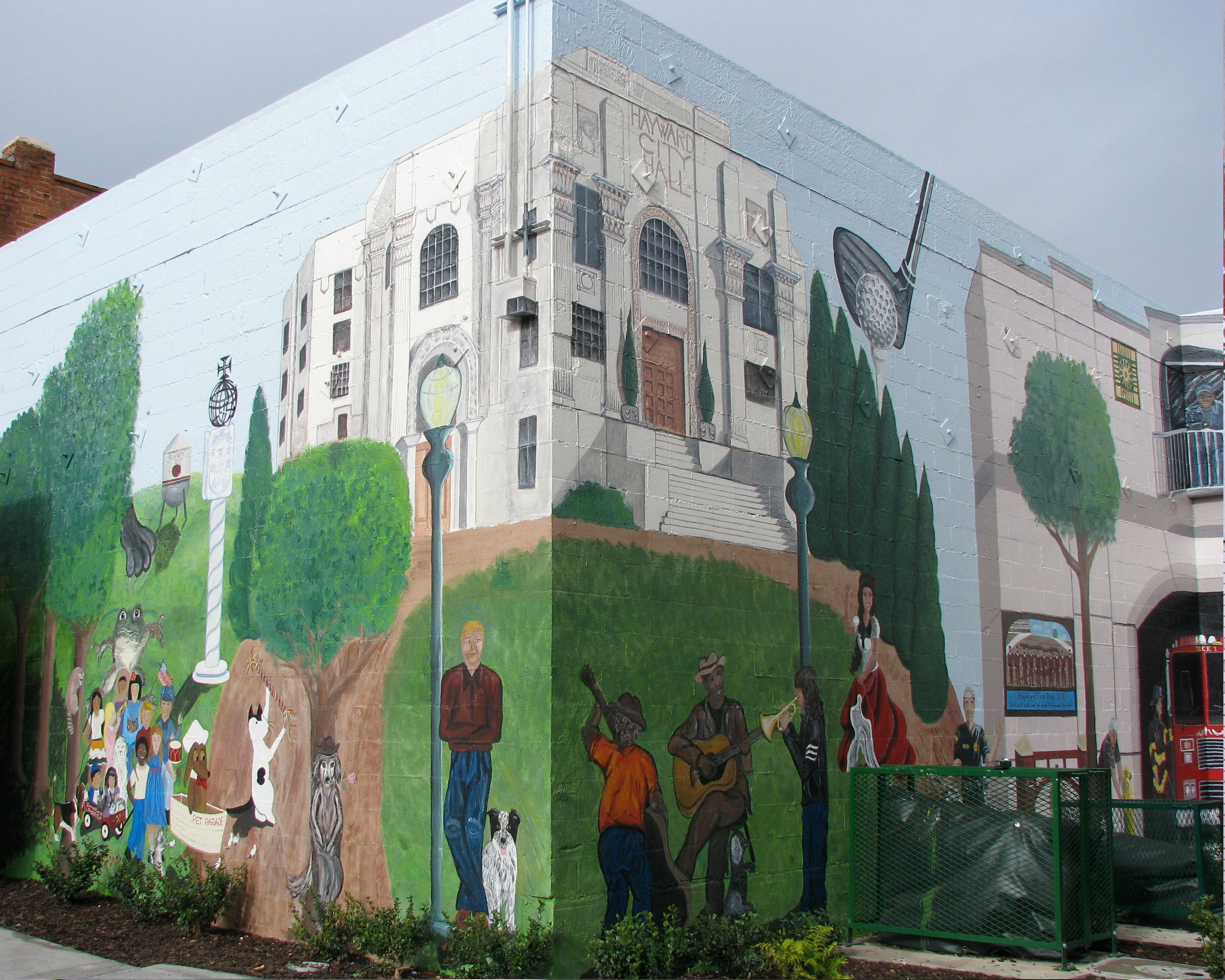 Hayward Streetscape: City Hall