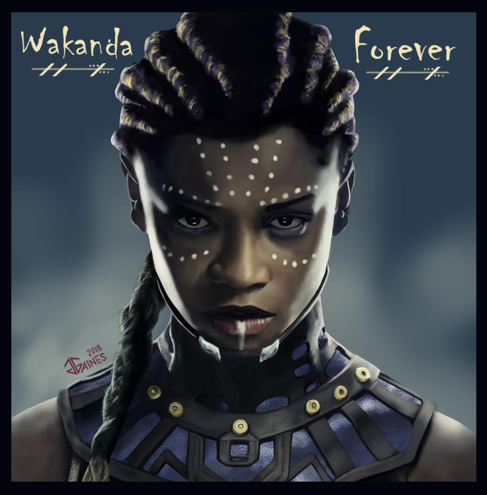 Black Panther - Shuri by gkgaines on DeviantArt