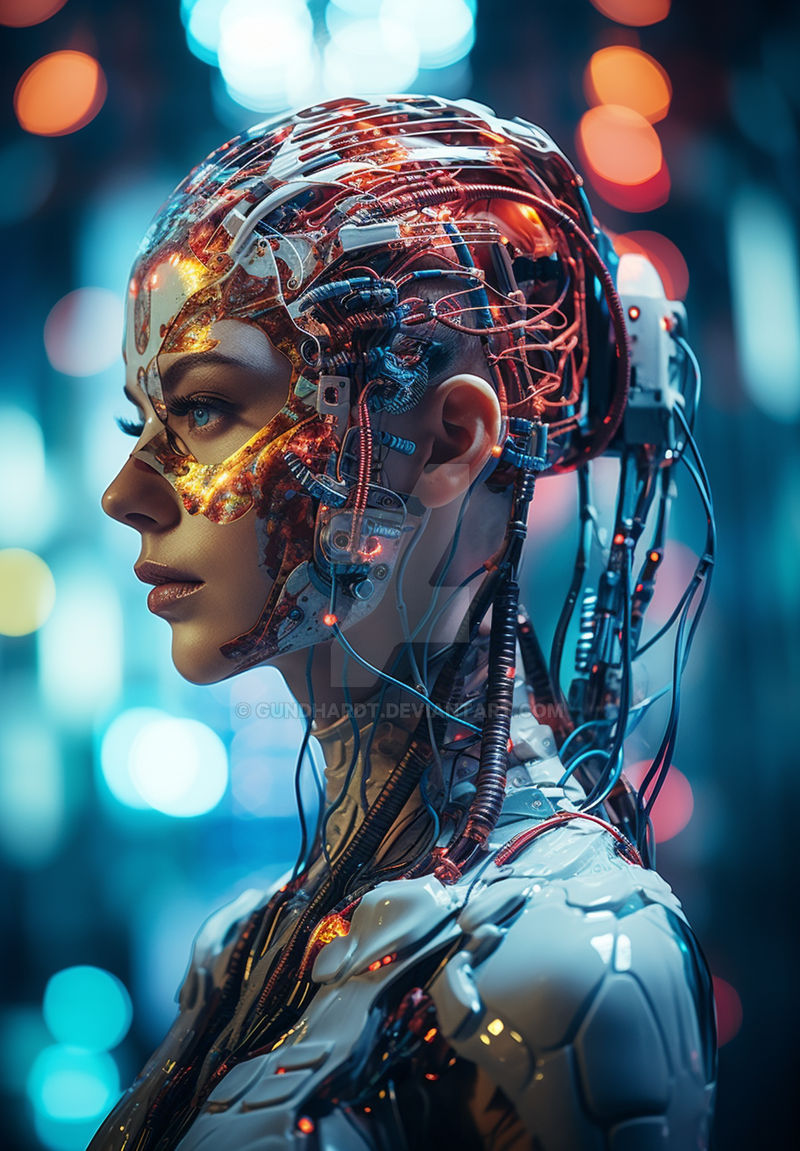 CyberMorphosis: Half Human, Half Machine by Gundhardt on DeviantArt