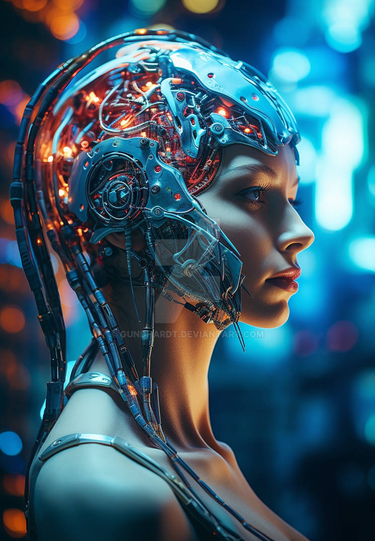 CyberMorphosis: Half Human, Half Machine by Gundhardt on DeviantArt