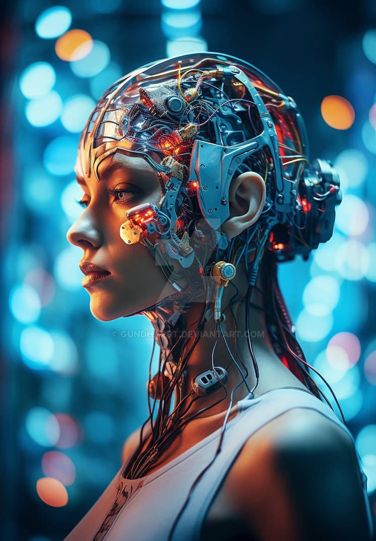 CyberMorphosis: Half Human, Half Machine by Gundhardt on DeviantArt