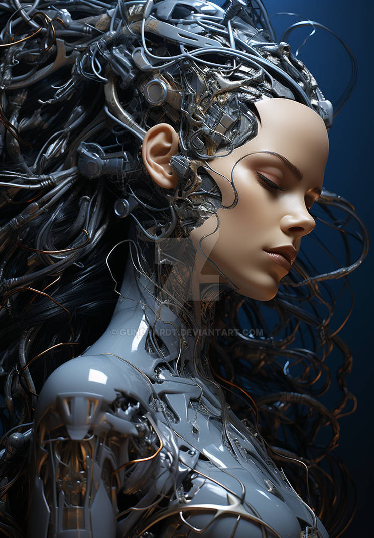 CyberMorphosis: Half Human, Half Machine by Gundhardt on DeviantArt