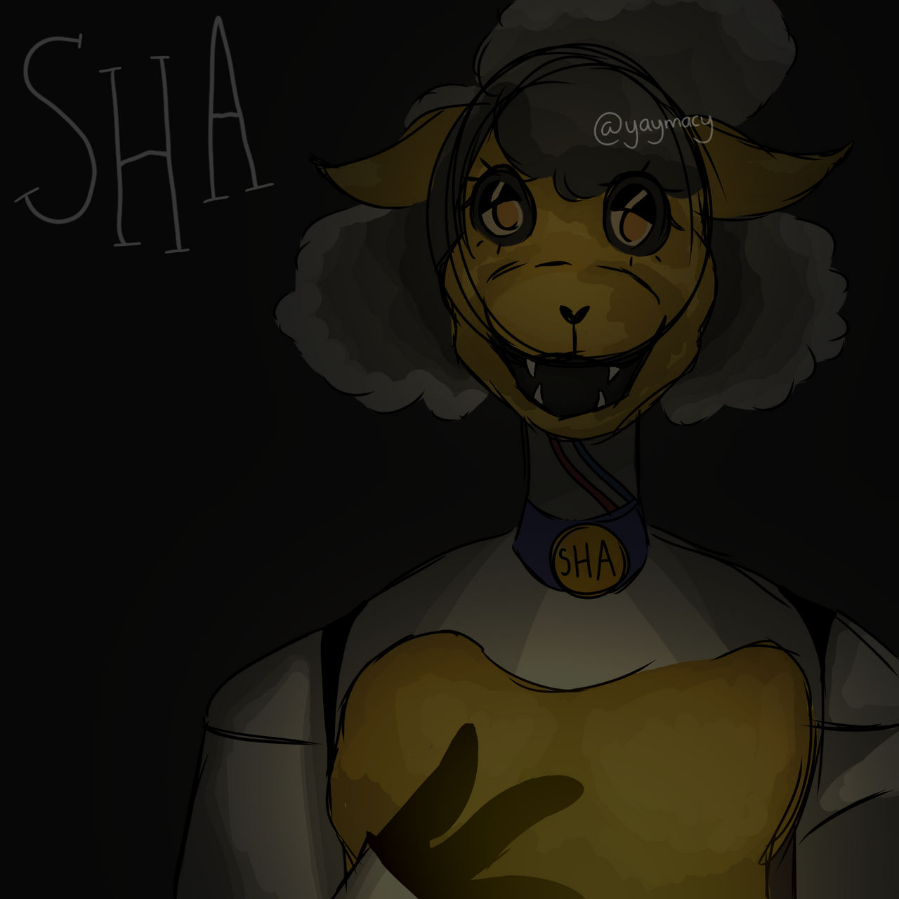 Sha the Sheep (The Walten Files) - 1/2 by PANCHITO15 on DeviantArt