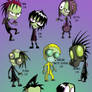 Dressed up Zim