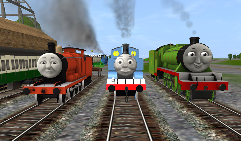 Si3d (Trainz 12) SI3D 2009 James, UKBL Thomas and Henry by nicossz on DeviantArt