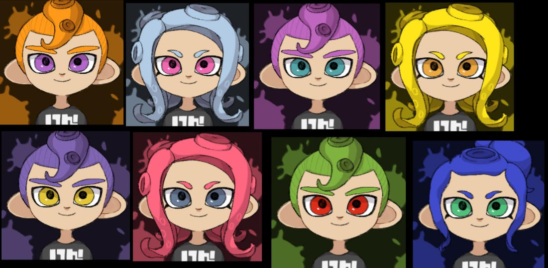 Splatoon Charters My New OCs Characters in Splatoon Part 8 by FranciscoNoeSfm on DeviantArt