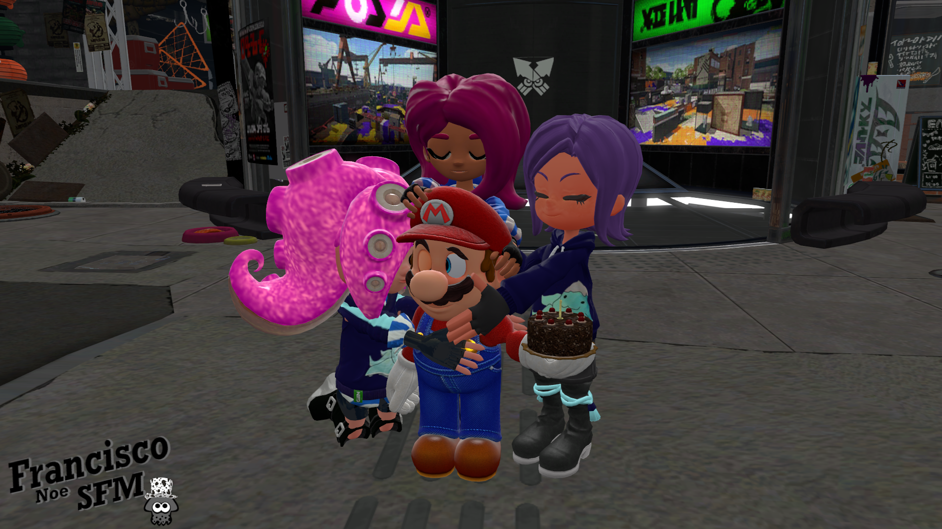 (SFM/Splatoon/SMG4/Ninjala) Happy Birthday Desti