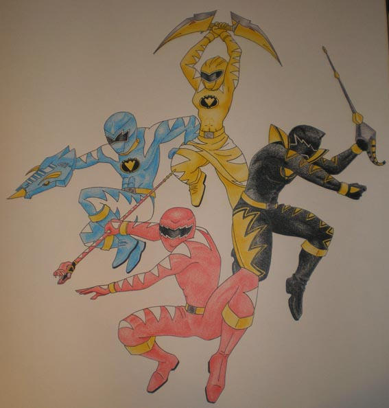 Power rangers by turtle89 on DeviantArt