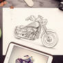 Motobike sketch