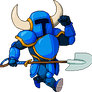 Shovel Knight Pixel Art (Indivisible Variant)