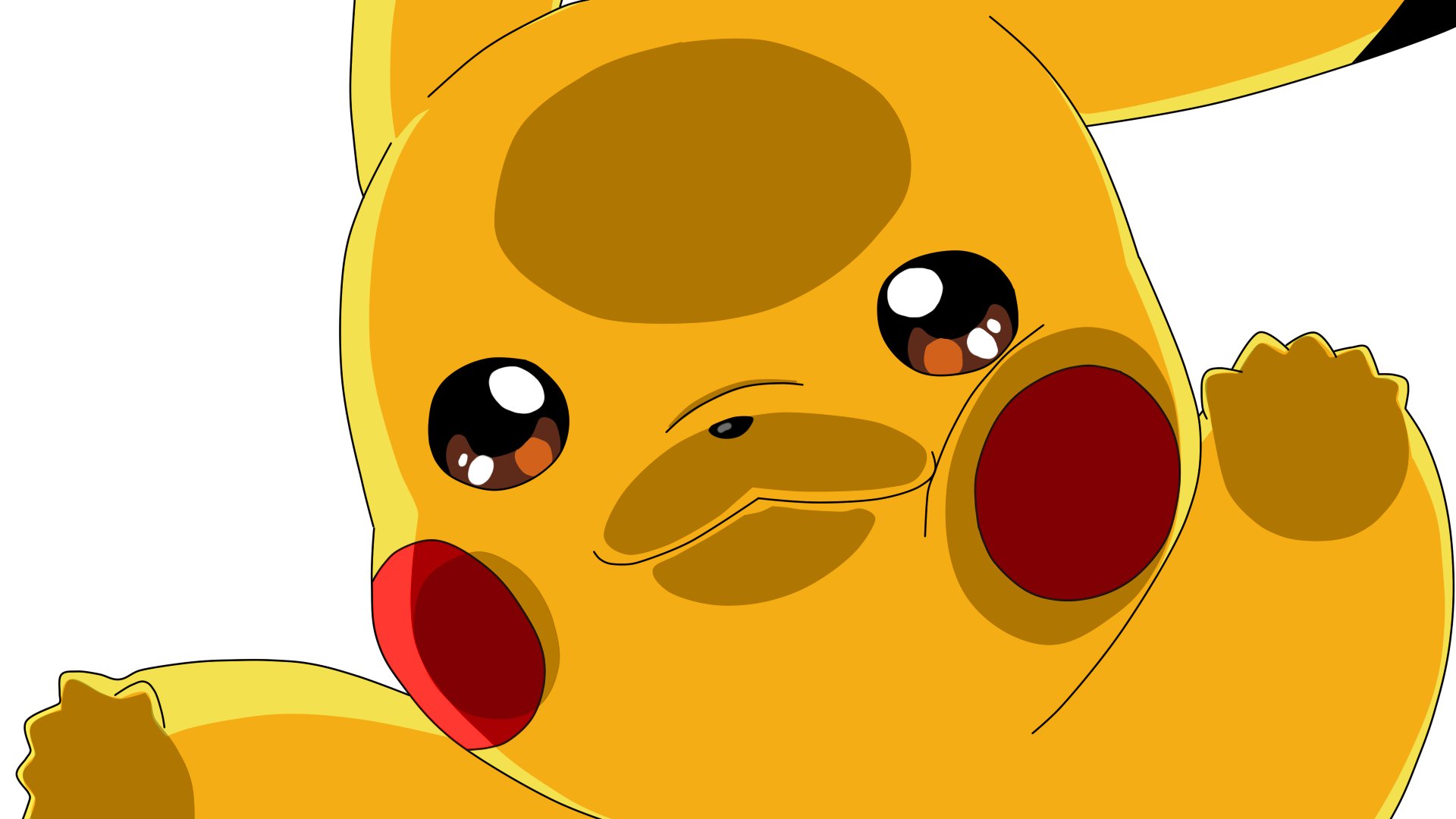 Pikachu Study Screen Pikachu Screen by FriendAlias on DeviantArt