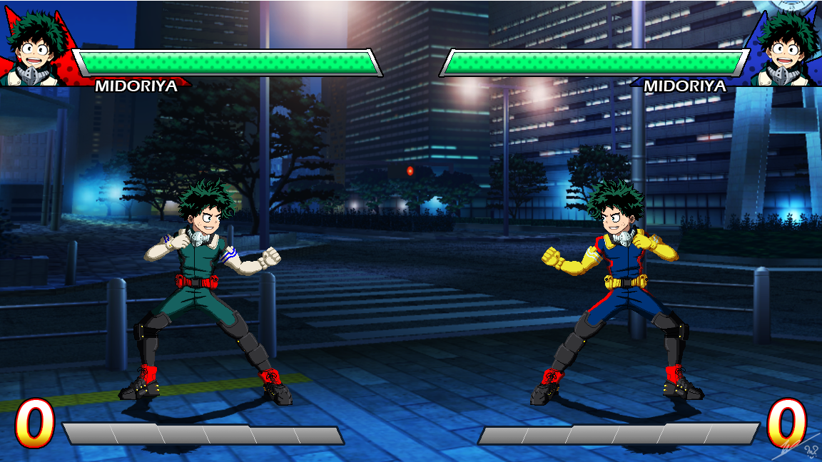 My Hero Academia Fighting Game Mock-Up by FriendAlias on DeviantArt