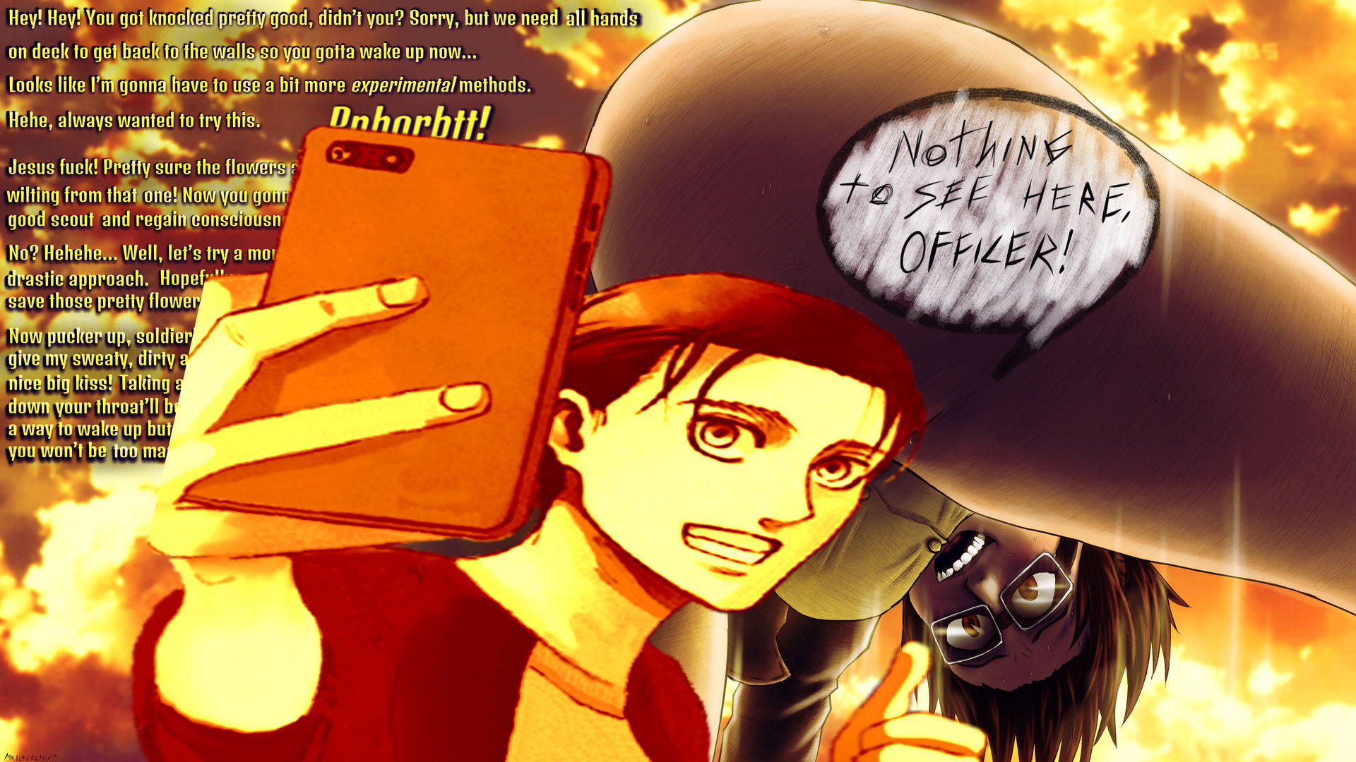 JuSt AnOtHeR DAy In ThE SUrVeY COrPs By XBL4CKL1GHTx On DeviantArt just-another-day-in-the-survey-corps-by-xbl4ckl1ghtx-on-deviantart