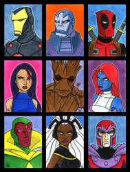 Marvel Sketch cards Series 2