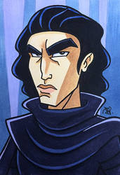 Kylo Ren Sketchcard