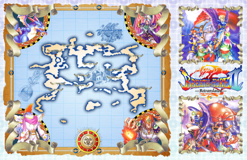 Breath Of Fire 2 Map - Maping Resources