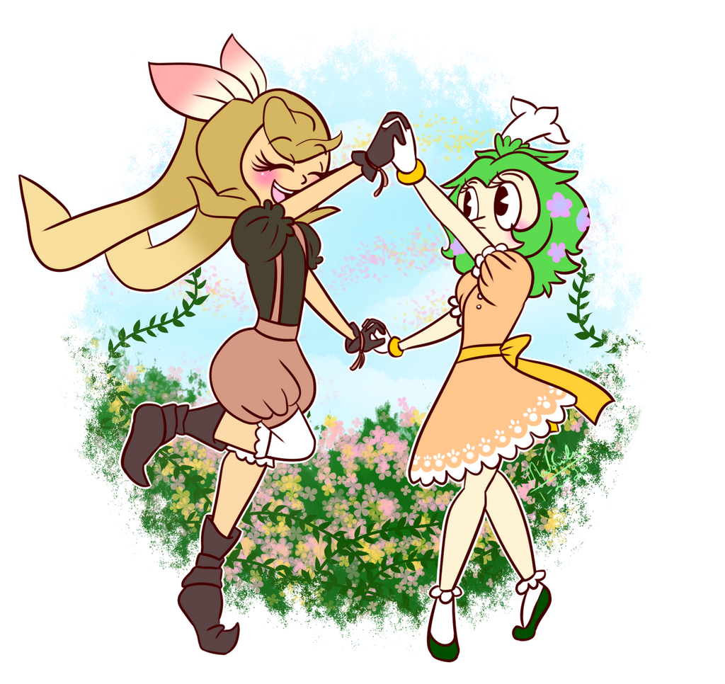 Flowe Ink ~Dancing in the Flowers~ by IridescentInkAngel on DeviantArt