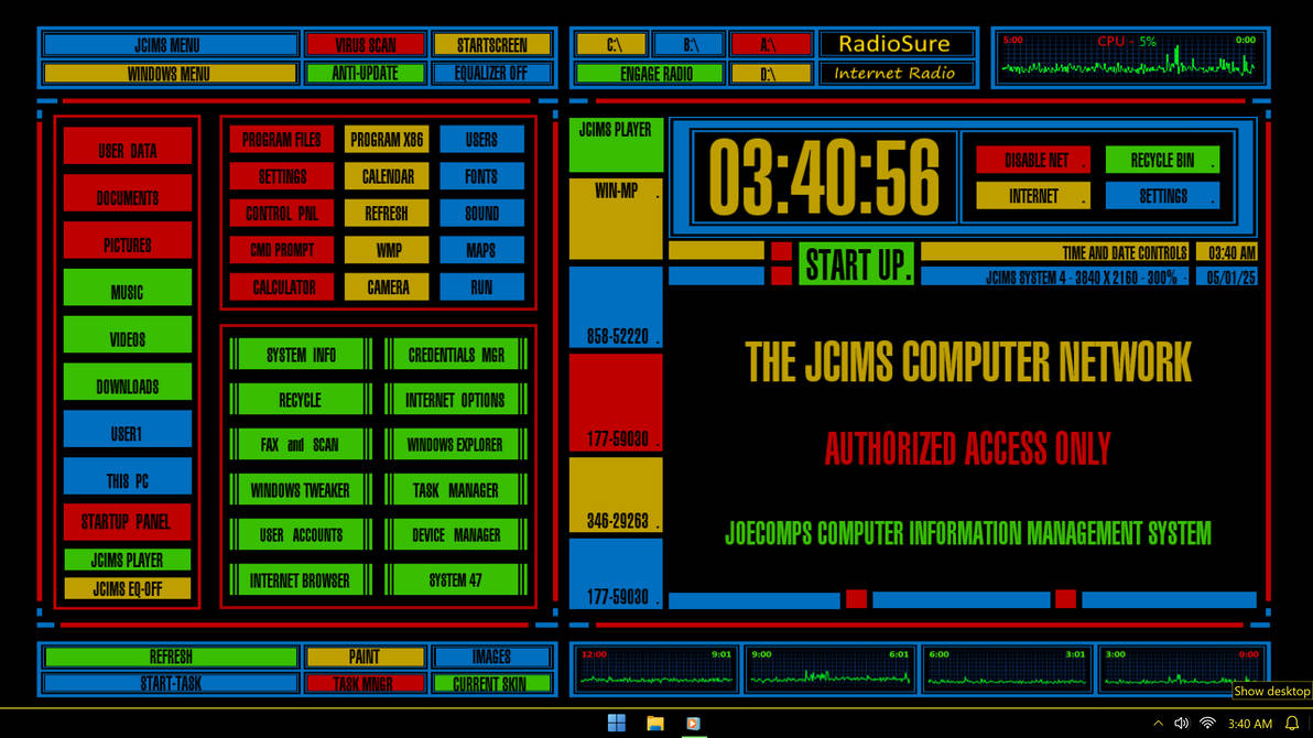 Telecontrol Menu Windows Control Menu by JOECOMPS on DeviantArt