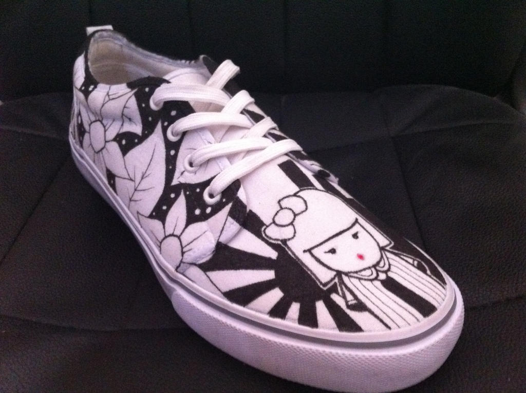 Custom Deviantart Shoes Custom Shoe 1-1 by JSander on DeviantArt