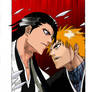 Byakuya vs ichigo -color-