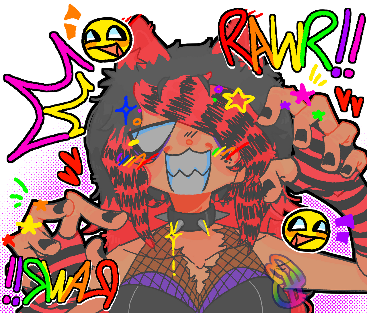 RAWR XDD!! by cattarificdotcom on DeviantArt