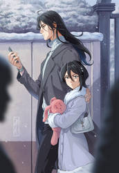 Rukia and Byakuya