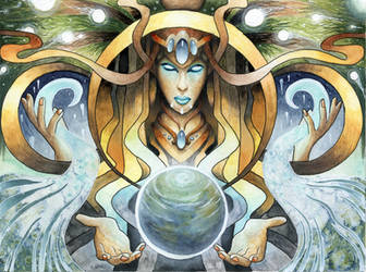 Gaia, Mother of all life by LarsVsraL