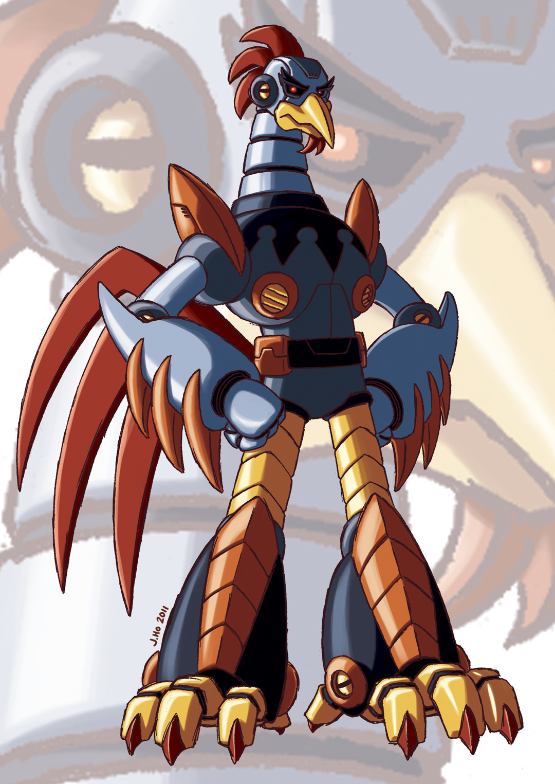Prototype Chicken The other robot chicken by jasonhohoho on DeviantArt
