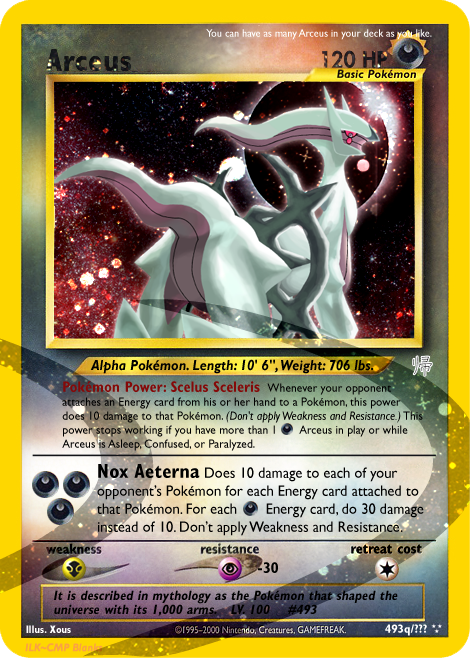 Neo Redux 493q: Arceus