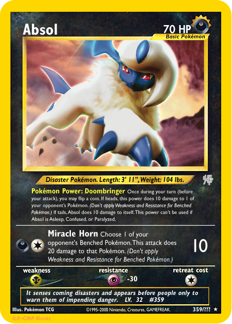 359 Absol Neo Redux 359: Absol by ILKCMP on DeviantArt